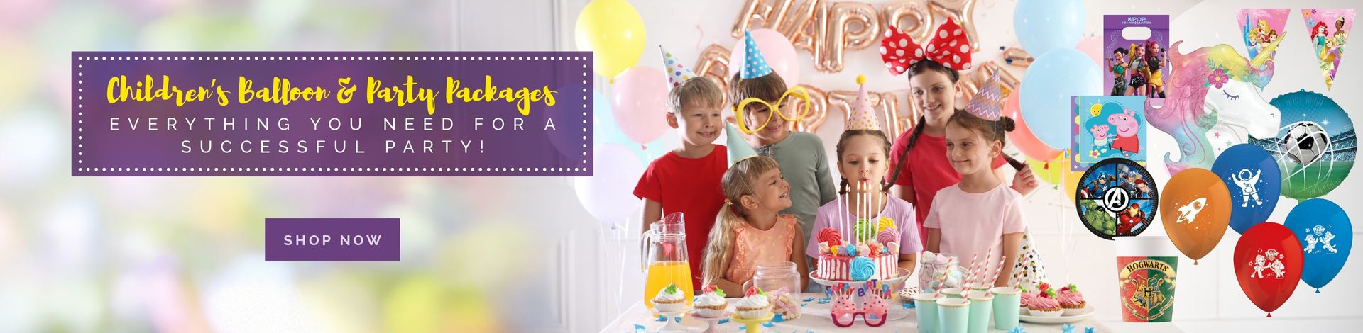 Children's Balloon &amp; Party Packages