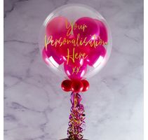 Personalised 21st Birthday Multi Fill Bubble Balloon