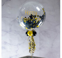 Congratulations Personalised Confetti Bubble Balloon