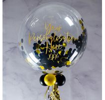 Personalised 'Prom' Confetti Bubble Balloon