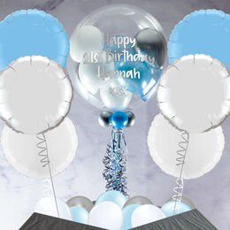 Ice Blue Balloon Package