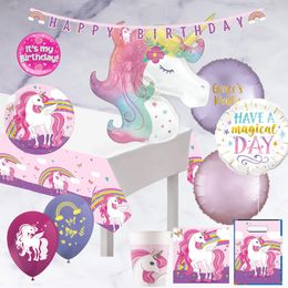 Unicorn Themed Balloons &amp; Party Package
