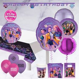 K Pop Demon Hunters Balloons &amp; Party Package