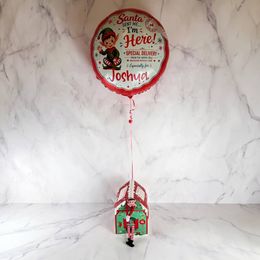 Elf Arrival Balloon with House