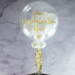 Holy Communion Personalised Multi Fill Bubble Balloon