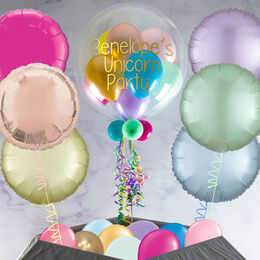 Unicorn Colours Balloon Package