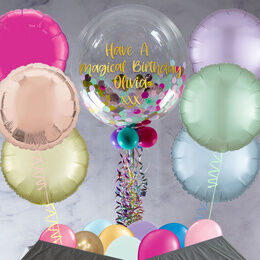 Unicorn Confetti Balloon Package