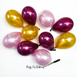 5" Berry Sparkle Scatter Balloons (Pack of 10)