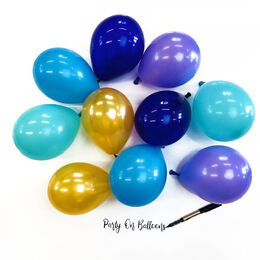 5" Mermaid Magic Scatter Balloons (Pack of 10)
