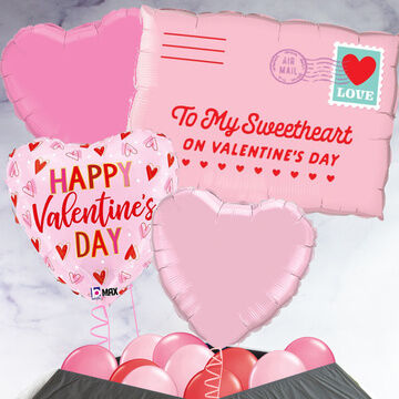 'Sending Love' Valentine's Day Balloon Bunch