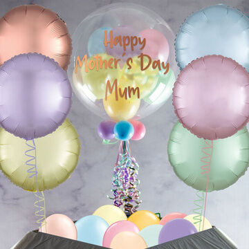 Pastel Shades Mother's Day Balloon Package