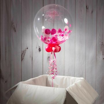 18th Birthday Personalised Confetti Bubble Balloon