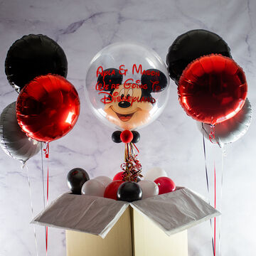'We're Going To Disneyland' Reveal Mickey Mouse Balloon Package
