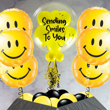 Smiley Faces Balloon Package