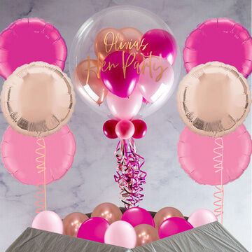 Pink Glamour Balloon Package