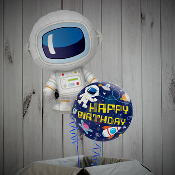 Giant Space Man / Astronaut Balloon Package