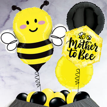 Jumbo Bee 'Mother To Bee' Foil Balloon Set