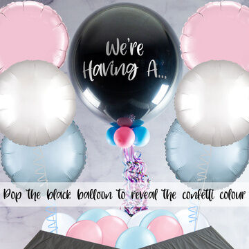 'Poppable' Surprise Gender Reveal Balloon Package