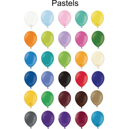 pastels colour chart