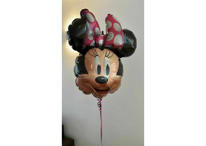 Customer image of 'We're Going To Disneyland' Reveal Minnie Foil Balloon Package