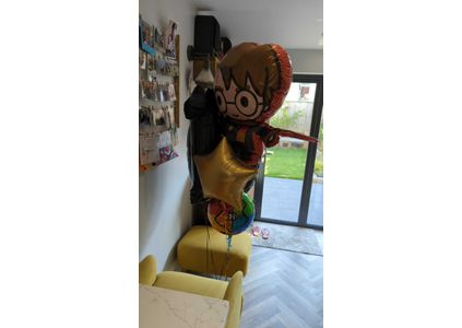 Customer image of Harry Potter Inflated Birthday Balloon Package
