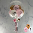 Personalised Farmyard Faces Balloon-Filled Bubble Balloon additional 2