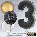 Halloween Birthday Number Balloon Package additional 3
