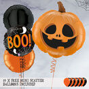 Jumbo Pumpkin Halloween Foil Balloon Package additional 1
