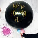 Giant Poppable Pink Confetti Gender Reveal Balloon additional 1