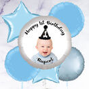 Baby Blue Photo Upload Balloon additional 8