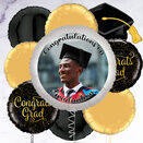 Graduation Black & Gold Photo Upload Balloon additional 6