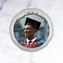 Graduation Black & Gold Photo Upload Balloon additional 2
