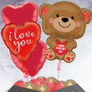 Bear Hugs Valentine's Day Balloon Package additional 1