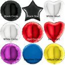 Inflated Foil Balloon Bunch (Price per single balloon) additional 6