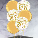 'You're The Best' Gold Foil Mother's Day Balloon Package additional 1