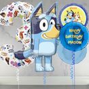 Bluey &amp; Bingo Inflated Number Balloon Package additional 3