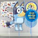 Bluey &amp; Bingo Inflated Number Balloon Package additional 5