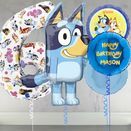 Bluey &amp; Bingo Inflated Number Balloon Package additional 6