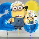 Despicable Me - Minions Inflated Number Balloon Package additional 2