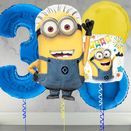 Despicable Me - Minions Inflated Number Balloon Package additional 3