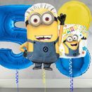 Despicable Me - Minions Inflated Number Balloon Package additional 4