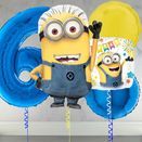 Despicable Me - Minions Inflated Number Balloon Package additional 6