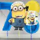 Despicable Me - Minions Inflated Number Balloon Package additional 7