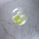 Personalised Pistachio Breeze Balloon-Filled Bubble Balloon additional 2