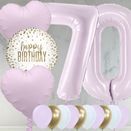 Lilac Foil Number Balloon Package additional 1