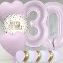30th Birthday Lilac Foil Balloon Package additional 1