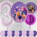 KPop Demon Hunters Inflated Birthday Balloon Package additional 5