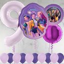 KPop Demon Hunters Inflated Birthday Balloon Package additional 8