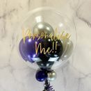 Personalised Gothic Night Balloon-Filled Bubble Balloon additional 1