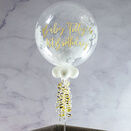 1st Birthday Personalised Confetti Bubble Balloon additional 13